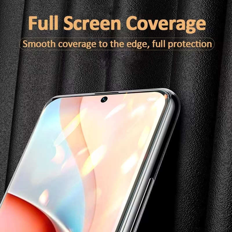 Xiaomi Displayschutzfolie aus gehärtetem Glas für Poco M7 M6 F7 F6 F5 M5 Pro 5G X7 X6 X5 Pro X3 NFC C65 C51 in Transparent - Bild 2