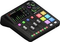 Rode Caster Duo Mikrofon-Mixer in Schwarz mit Bluetooth, Wi-Fi und USB-C - Bild 1