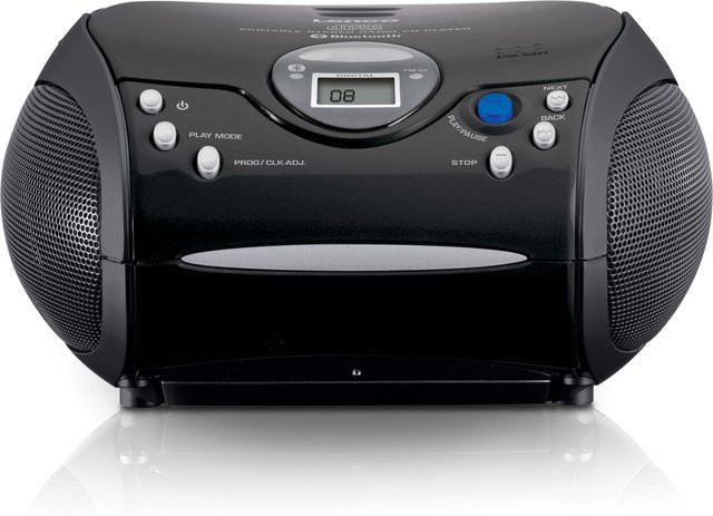Lenco SCD-32 BT Radiorekorder in Schwarz mit CD-Spieler, Bluetooth und FM-Radio - Bild 1