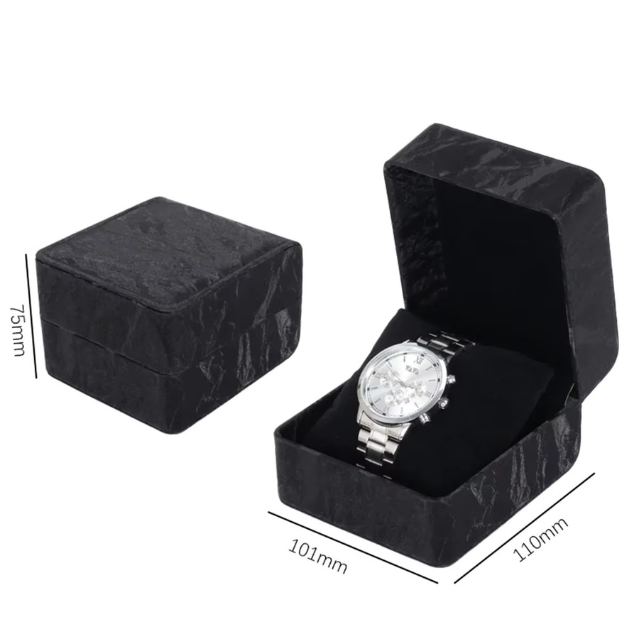 CAOWTAN Uhren-Präsentationsbox, PU-Leder, Unisex - Bild 4