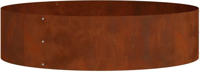 vidaXL Pflanzenring aus wetterfestem Stahl in Braun, B/T/H: 80 x 80 x 20 cm - Bild 1