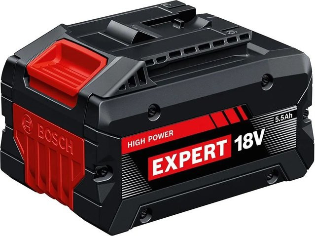 Bosch Professional Akku Expert 18V-55 Werkzeug-Akku 18 V 5,5 Ah in Schwarz - Bild 1