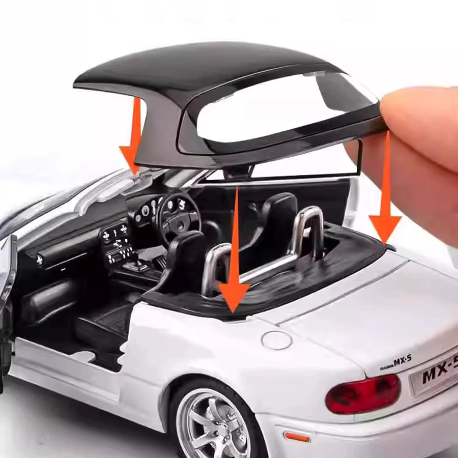 Maisto Mazda MX-5 Legierungsmodellauto, 1:32 - Bild 2