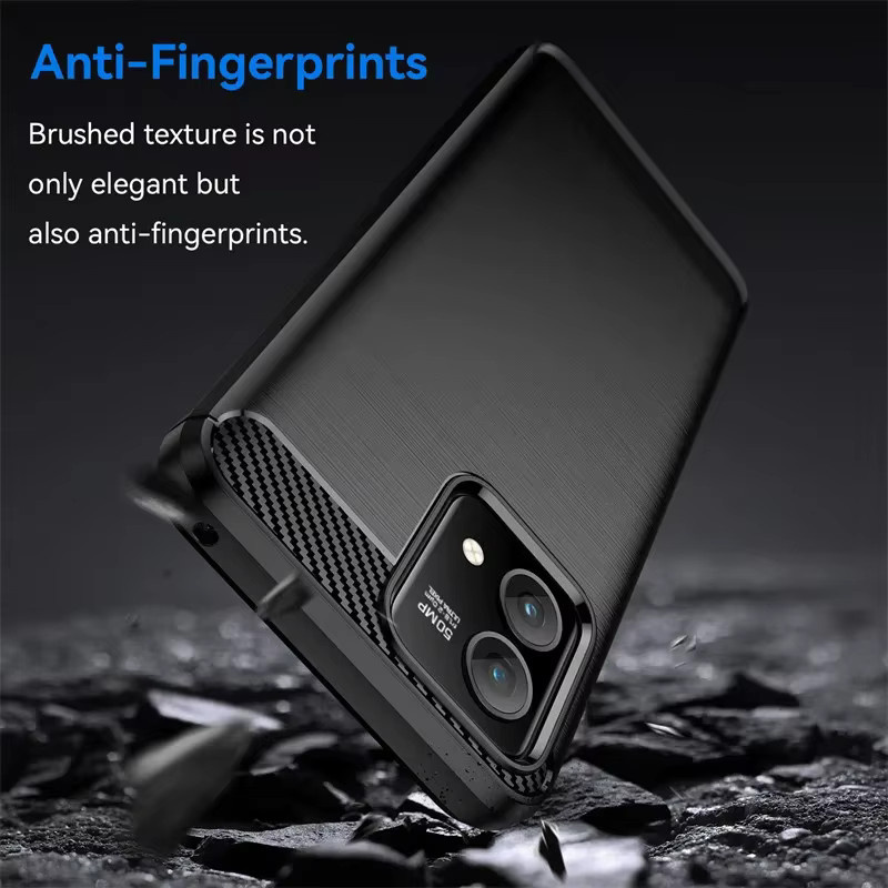 Stoßfeste Silikon TPU Handyhülle für Motorola Moto G Stylus 2023 5G/4G in Schwarz - Bild 3