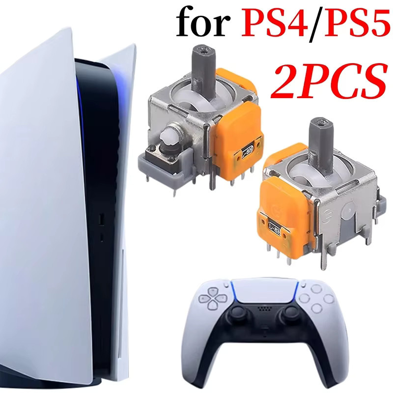 AILEHKUO 2er Set Ersatz Hall Effect 3D Analog Joystick für PS5 PS4 und Xbox One S X Controller Thumb-Stick Reparatur Set - Bild 2