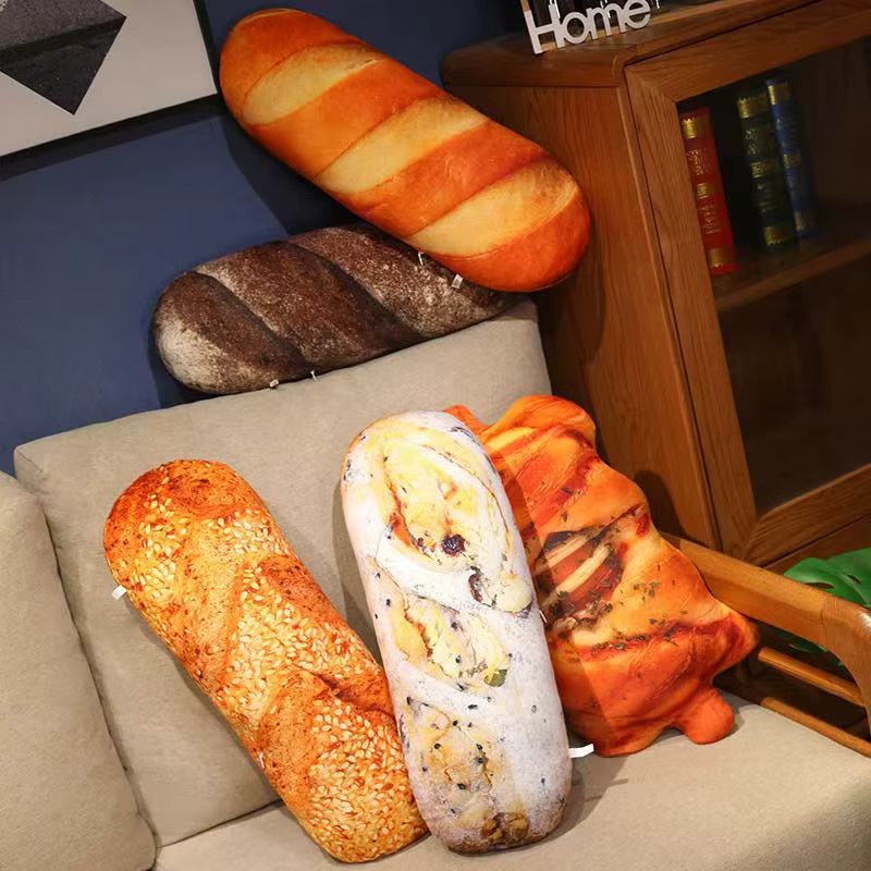 benchuang toy Simulation Brot Kissen Anime Plüsch Spielzeug, Stofftier - Bild 2