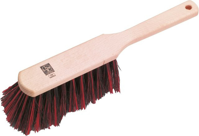 LUX-TOOLS Handfeger Elaston mit Kunstborsten und Buchenholz - Bild 1