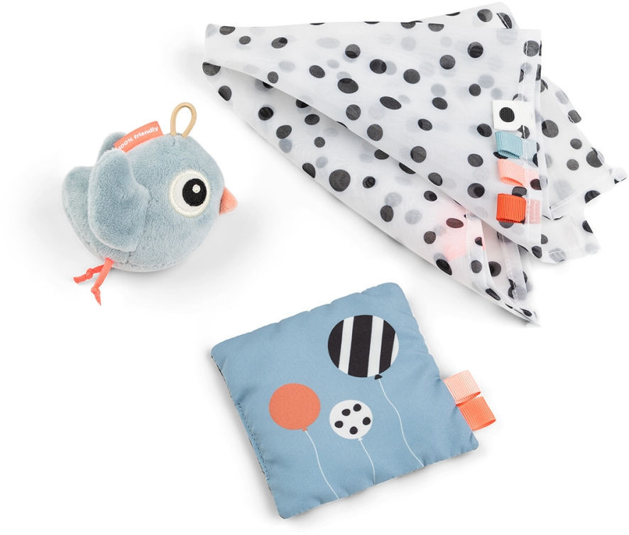 Done by Deer Kleines Sensory Spielzeug Set Birdee Blue, ab 0 Jahre - Bild 1