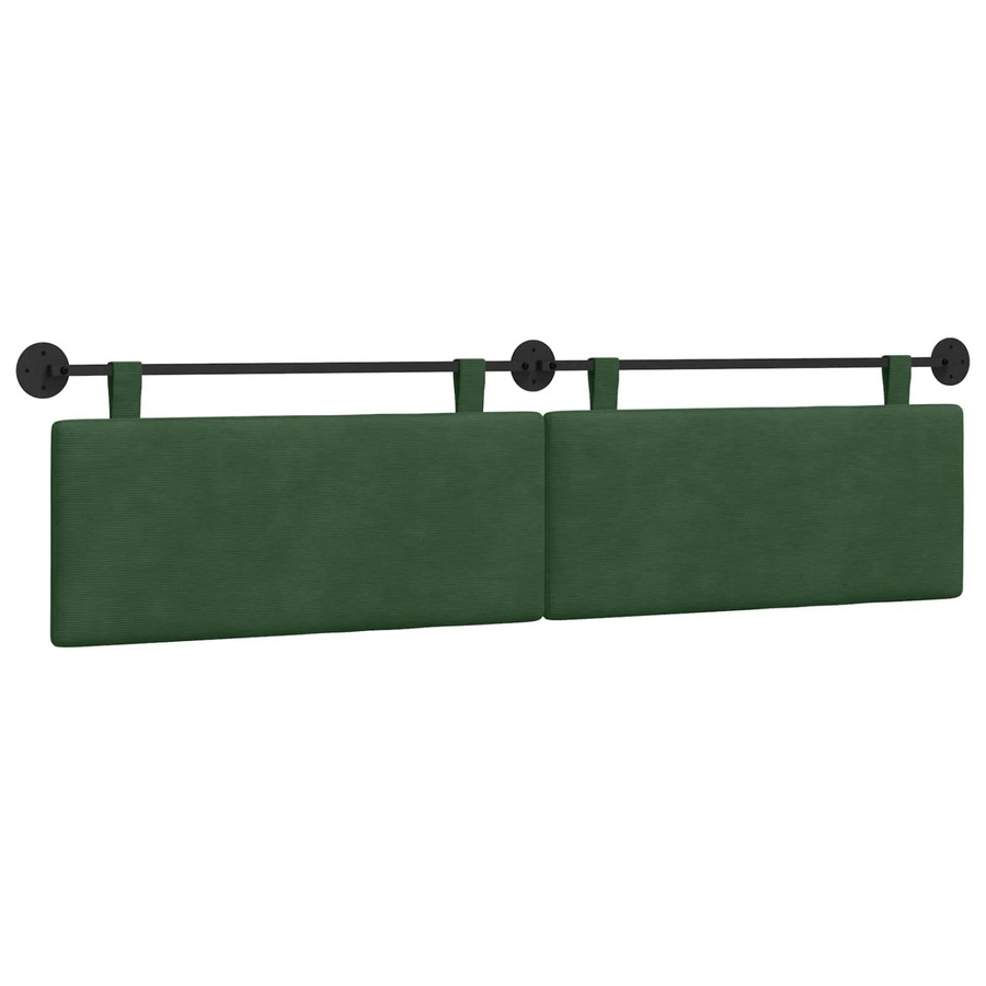 vidaXL Hängesofa in Dschungelgrün mit Cordstoff, B/H/T: 210 x 55 x 5 cm - Bild 2