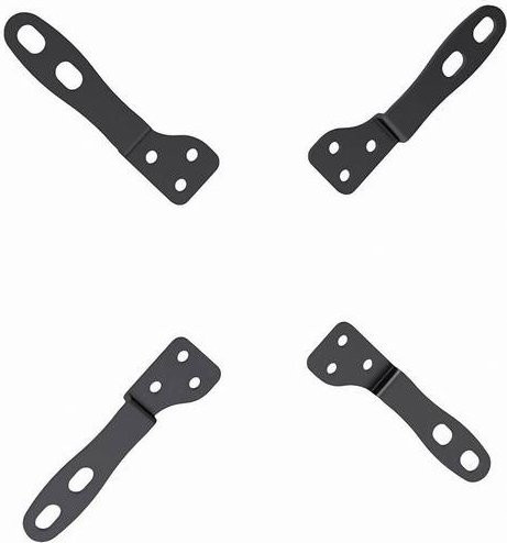 SpeaKa Professional VESA-Adapter Schwarz bis 200 x 200 mm - Bild 1