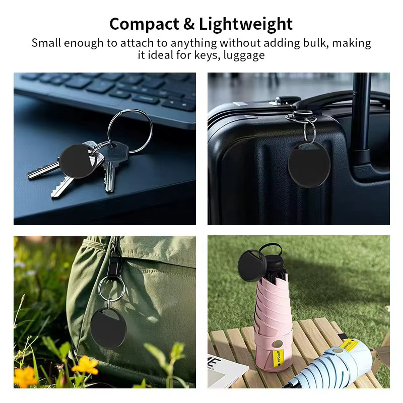 Smart Location Tracker Key Finder für Android-Telefone kompatibel mit Google Find My Device App in Schwarz oder Weiß - Bild 5