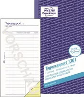Avery Zweckform Tagesrapport Nr. 1301 Bauformular in Weiß und Gelb - Bild 2