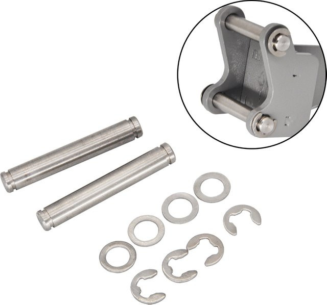 MOTIVE-RC Doppelschaufel Edelstahlstift, 6mm Außendurchmesser, 1:14, Modellteile - Bild 1