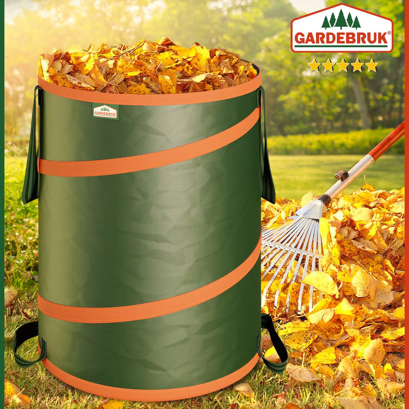 3er-Set Popup Gartenabfallsack Grün, je 85 Liter - Bild 3