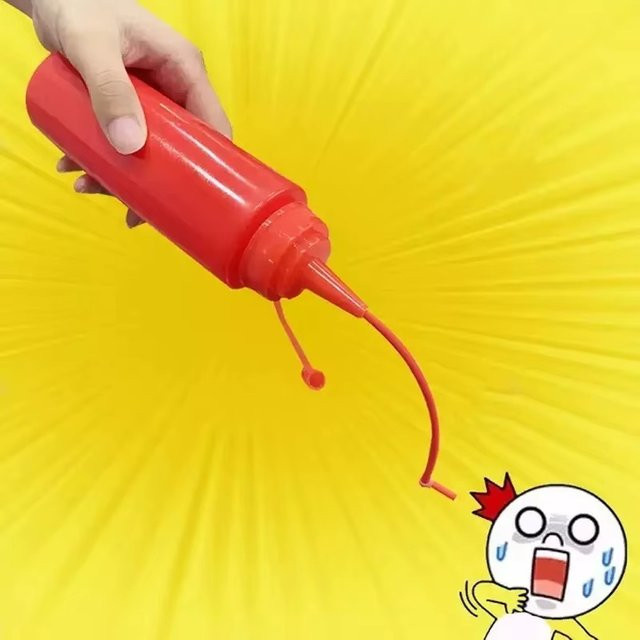 DUTRIEUX Squirt Ketchup Senf Zaubertricks, Spielzeug, Rot, Kunststoff - Bild 1