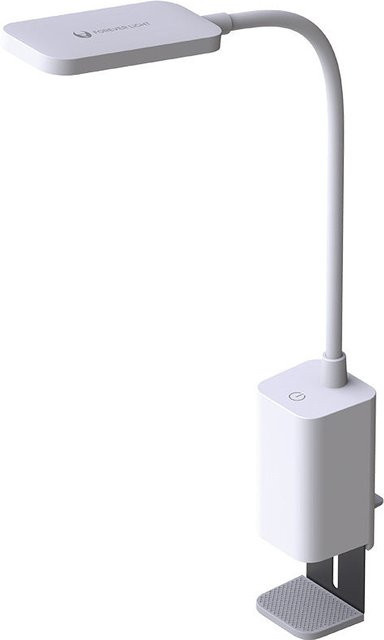 LED-Schreibtischlampe Forever FLB-10 Clip, dimmbar und verstellbar, 6W, 4000K, Weiß - Bild 1