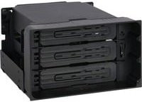 ICY DOCK flexiDOCK MB830SP-B Wechselrahmen für 3,5 Zoll Speicherlaufwerke, Schwarz - Bild 1