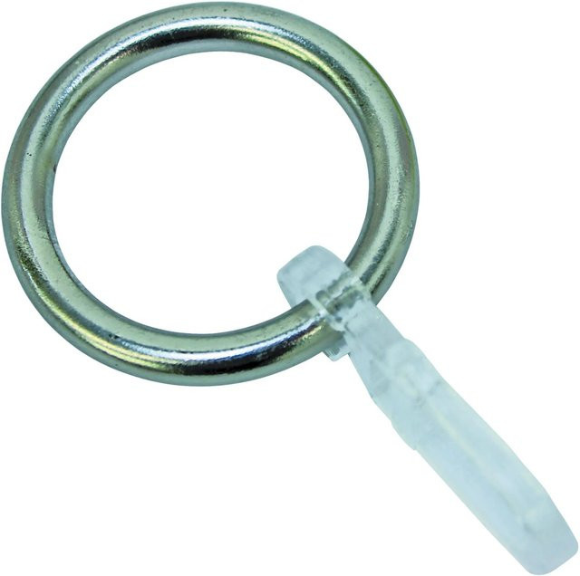 Gardinia Ring Edelstahloptik für Stilgarnitur Kegel und Zylinder, 6er Pack, Silber - Bild 1