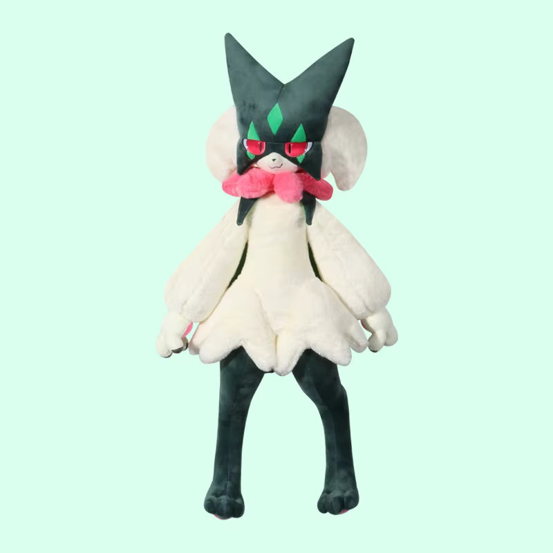 Bandai Pokémon Meowscarada Plüschpuppe, Stofftier, 80cm - Bild 3