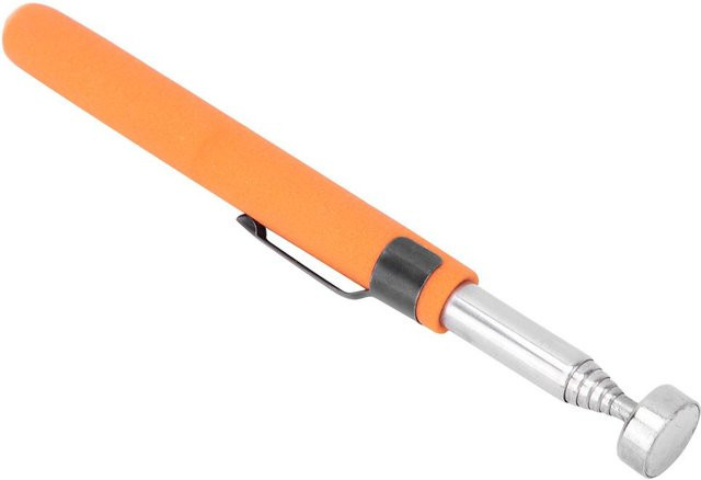 DIYelecs Magnetischer Teleskop-Schraubenauszieher in Orange und Weiß mit 8 Pfund Tragkraft aus Metall - Bild 1