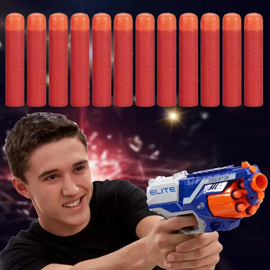 Nerf N-Strike Mega, Schaumstoff-Nachfüll-Darts, Rot, 30-teiliges Set - Bild 5