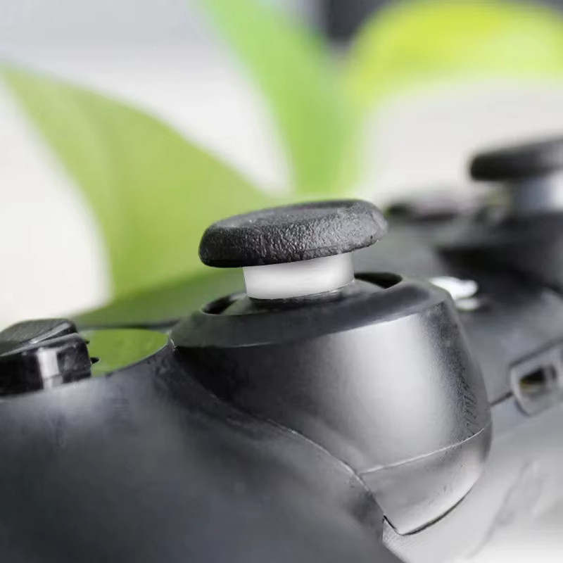 BAPPSUS 18-teiliges Joystick Rocker Schutzring Set in Schwarz für PS5, PS4, Xbox und Steam Deck, elastische Gummi Anti-Verschleiß Abdeckung - Bild 4