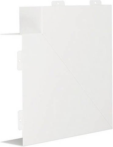 Hager Flachwinkel Weiß B: 20 cm, H: 6 cm - Bild 1