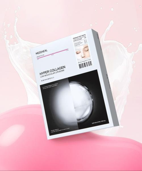 Mediheal Hyper Collagen Gel Maske, 4 Stück, Kollagen - Bild 1