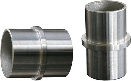 ALPERTEC Rohrverbinder Kopplung aus Edelstahl, innenliegend, grau matt, Durchmesser: 10,5 cm - Bild 1