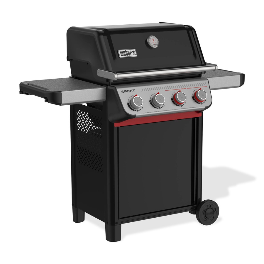 Weber Spirit E-425 GBS Gasgrill in Schwarz mit porzellanemaillierten Gusseisenrosten - Bild 2