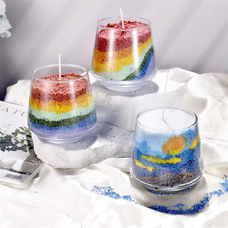 Bunter Sandwachs für DIY Kerzenmalerei und Aromatherapie, Mehrfarbig - Bild 2
