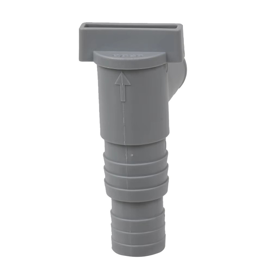 APWIKOGER PVC-Pool-Ein/Aus-Kolbenventil in Grau, 32 mm, auslaufsicherer Pool-Pumpen-Adapter - Bild 3