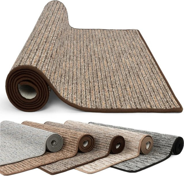 KARAT Teppich Geneva Moderner Wohnteppich Braun B: 240 cm, T: 500 cm - Bild 1