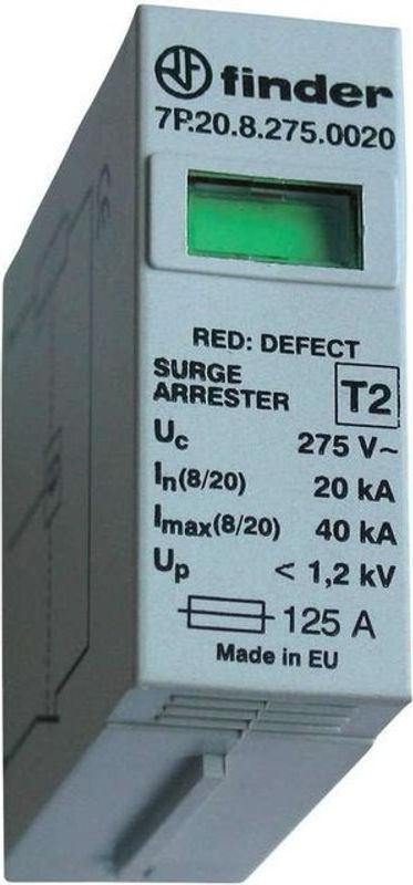 Finder Varistor-Ersatzmodul 7P.20.8.275.0020 Überspannungsschutz-Ableiter für Verteilerschrank in Weiß - Bild 2