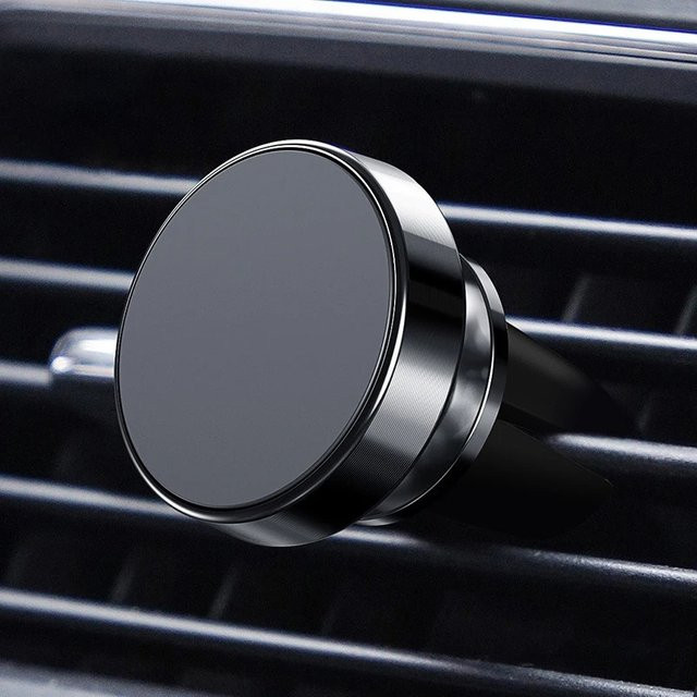 KAFNHCKA Magnetische Auto Handy Halterung mit Air Vent Clip in Schwarz für iPhone, Huawei, Xiaomi und Realme - Bild 1