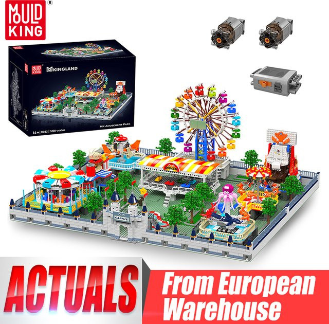 Mould King Vergnügungspark, Baustein-Set, ab 14 Jahre - Bild 1