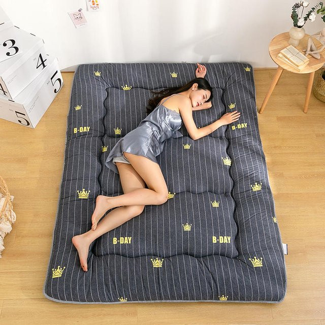 Verdickte Tatami-Matratze im japanischen Stil als faltbare Bodenmatte und weiches Kissen für dein Schlafzimmer - Bild 1