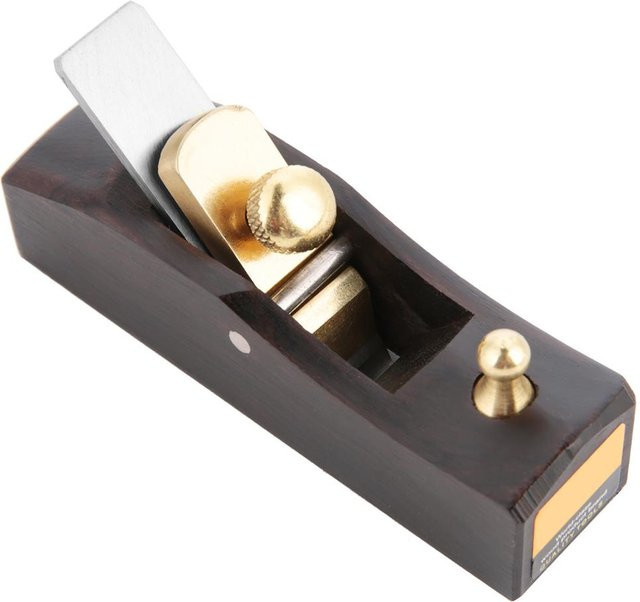 Mini Hobel Fishine mit 13mm Klinge für Schreiner und DIY zum Trimmen von Holz-Nuten in Black und Ebony - Bild 1