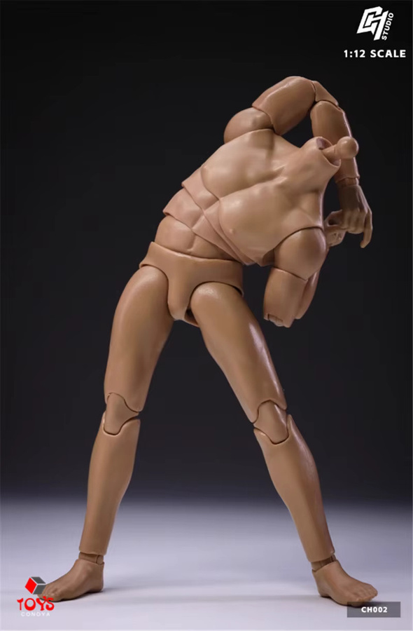 CONOYA Männliche Flexible Joint Muskel Körper Modell Action Figur Puppe, 1/12 Skala - Bild 3