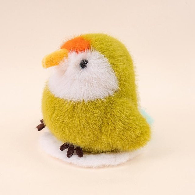 Yiran Health & Beauty Kawaii Vogel Plüschtier Anhänger, Bunt / Mehrfarbig - Bild 1