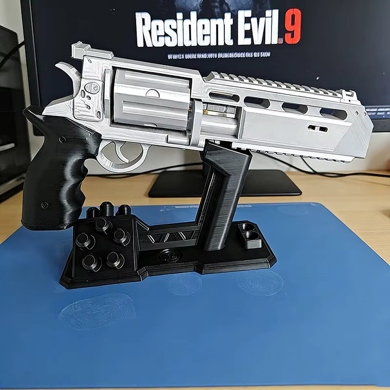 Bandai Resident Evil Leon Revolver Figur, Spiel-Zubehör, Grau - Bild 6