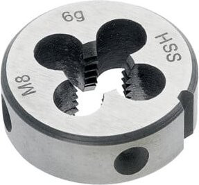 Kraftwerk Schneideisen DIN 223 Ø 25 mm M3 in Silber - Bild 1