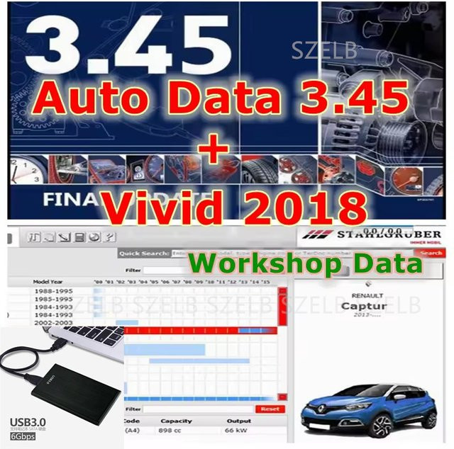 Atris-Stakis Technik Auto Data 3.45 Car Software Workshop Data Version 2018.01V in Blau - Bild 1