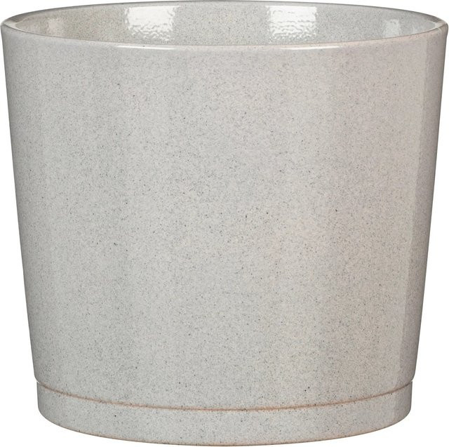 Scheurich Übertopf 883 in Cashmere Grau, Durchmesser: 17 cm, Höhe: 15 cm - Bild 1