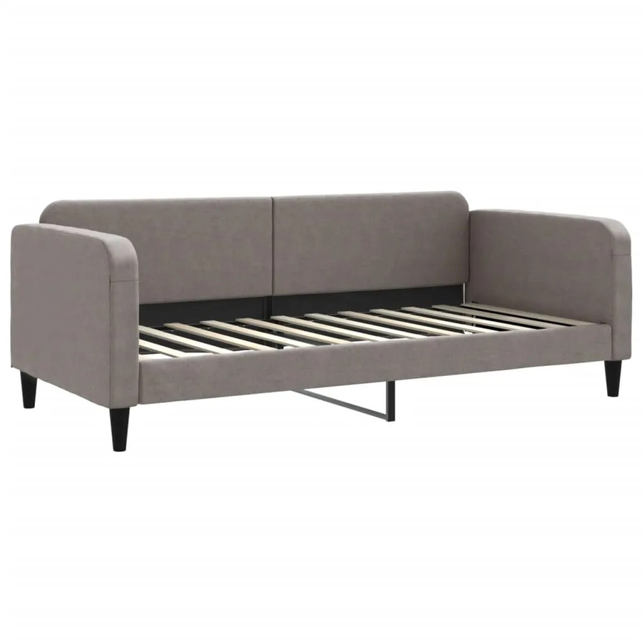 vidaXL Tagesbett in Taupe, Breite: 90 cm, Tiefe: 200 cm - Bild 2