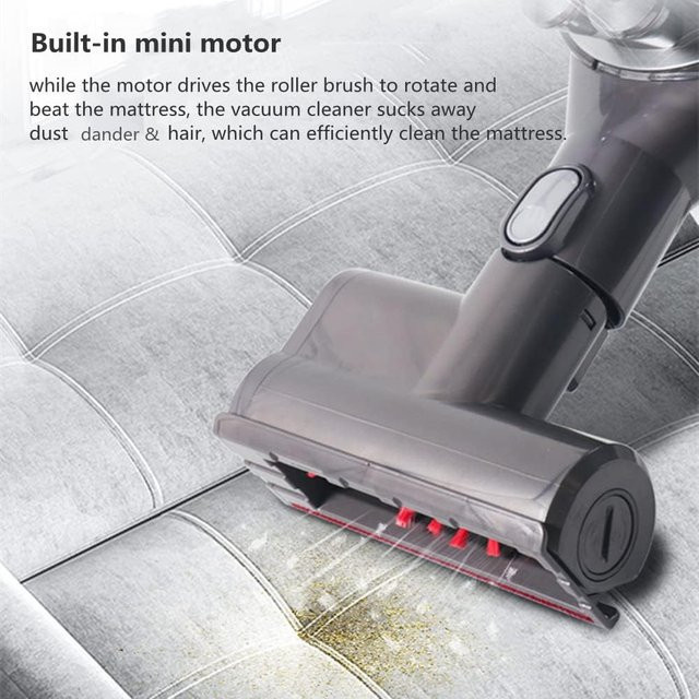 Motorisierter Ersatz-Motorkopf für Dyson V6 DC45 DC58 DC59 DC61 DC62 DC74 in Grau für Matratzen, Sofas, Autos und Teppiche - Bild 1