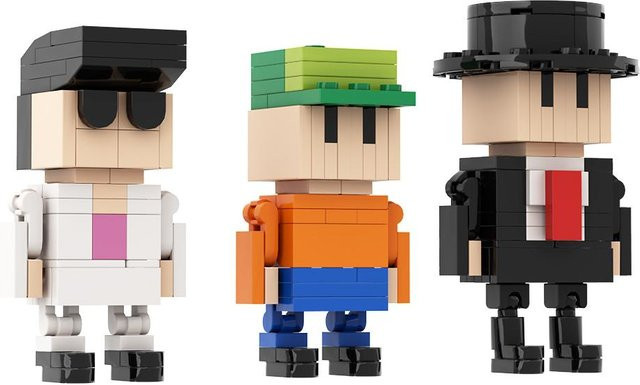 Gobricks Stumble Guys Actionfiguren Baustein Set ab 14 Jahren - Bild 1
