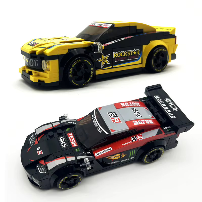 Oenas Bausteine Set Sport Racing Auto Modell Kit für Kinder und Enthusiasten - Bild 2