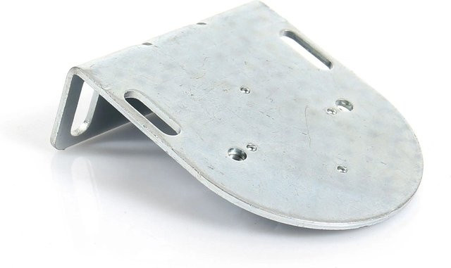 Somfy Motorlager für LS40 Innenrollos in Schwarz und Silber, Wandmontage - Bild 1