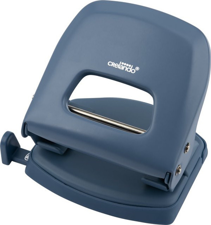 CRELANDO 3-in-1 Set aus Tacker, Locher und Abroller in Blau